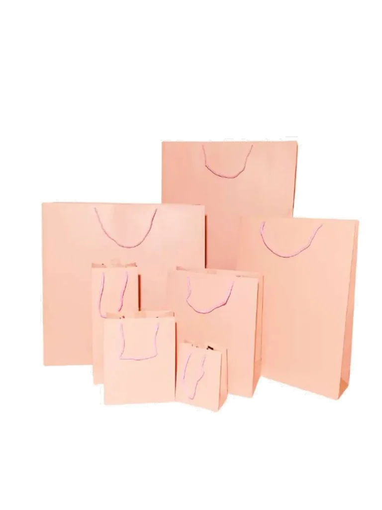 Sacchetto tinta unita rosa