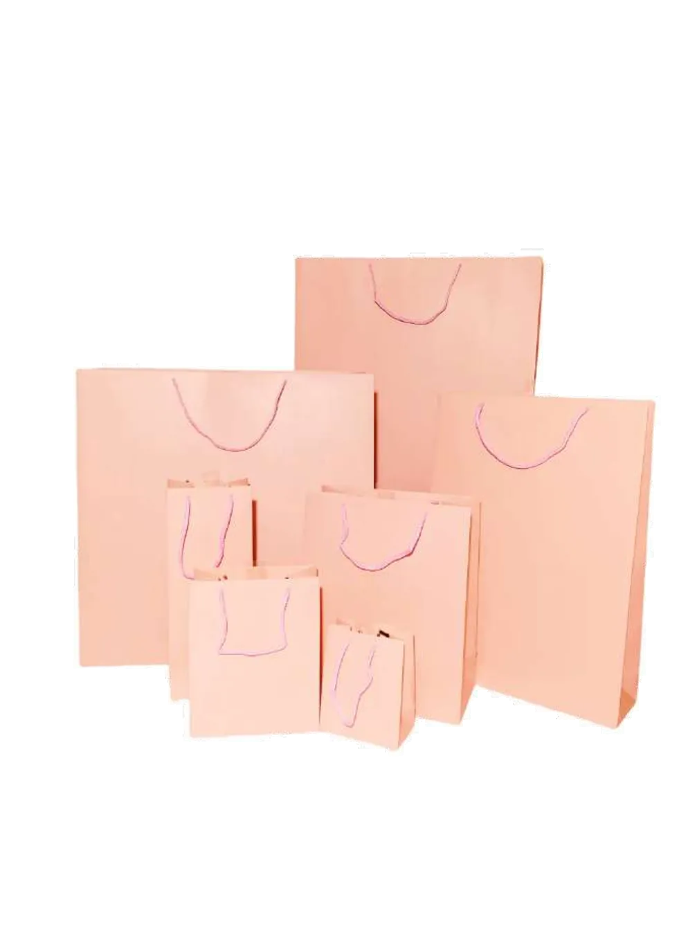 Sacchetto tinta unita rosa Sacchetto tinta unita rosa