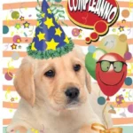 Biglietto Compleanno Cane Labrador