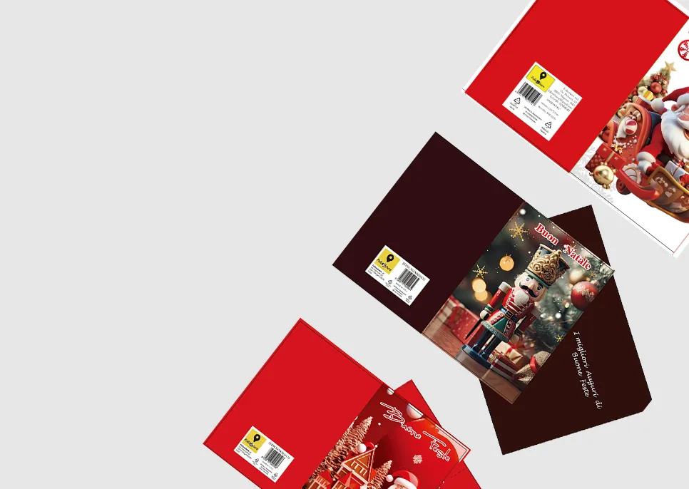 Banner biglietti natalizi