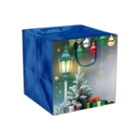 Shopper foil blu base larga