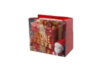 Shopper Foil Oro jumbo babbo natale