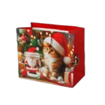 Shopper Foil Oro jumbo gattino