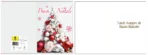Biglietto foil Oro Buon Natale con albero di palline - immagine 3