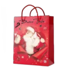 Shopper senza foil Buone Feste con Babbo Natale