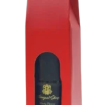 Scatola vino 1 bottiglia rossa con finestra