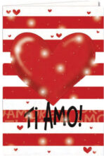 Ti Amo Cuore Glitter