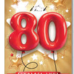Buon Compleanno 80 Anni