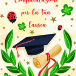 BIGLIETTO AUGURI LAUREA