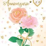BIGLIETTO ANNIVERSARIO ROTELLA