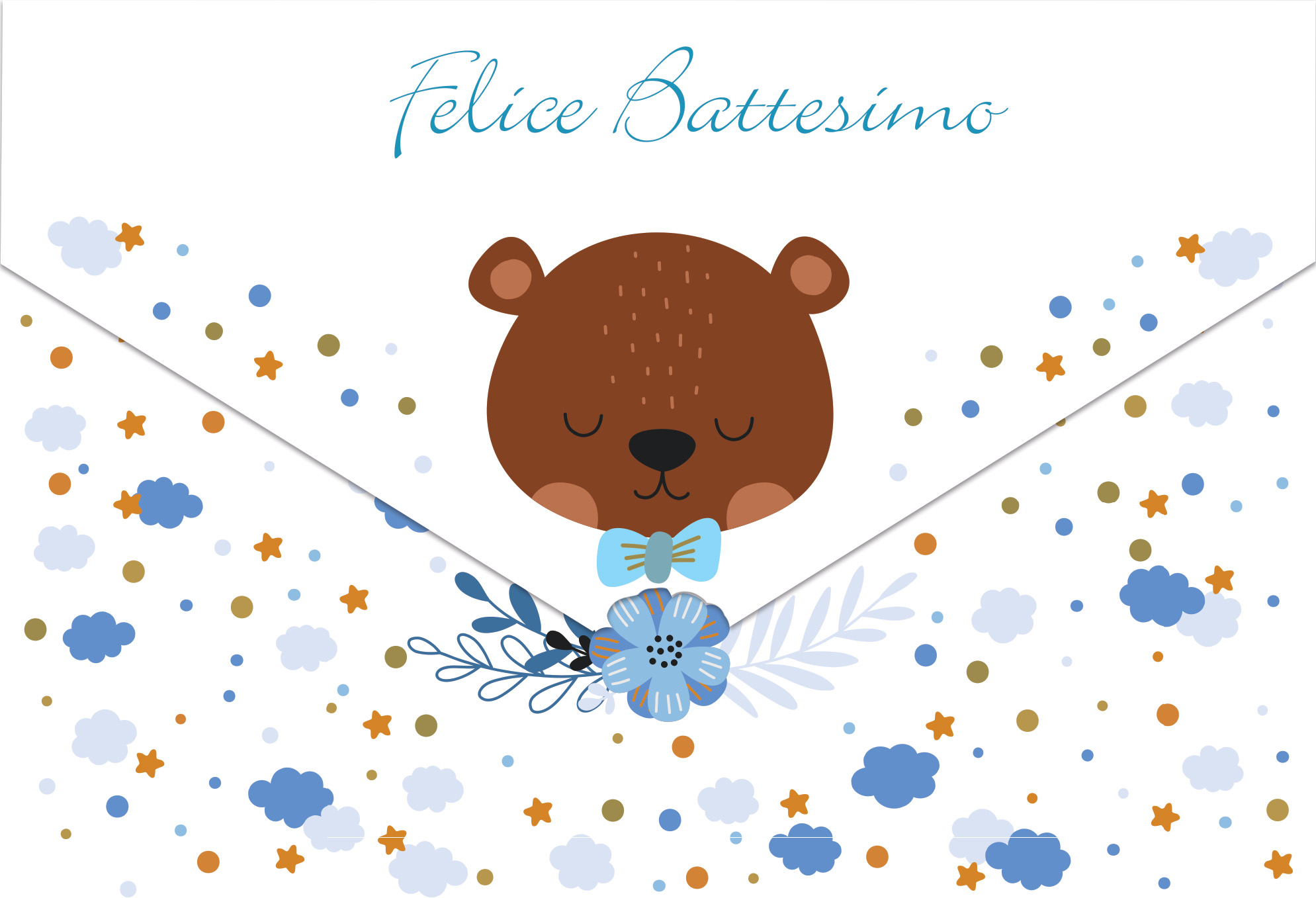 FE10182PS_C BIGLIETTI BATTESIMO PORTASOLDI - immagine 1