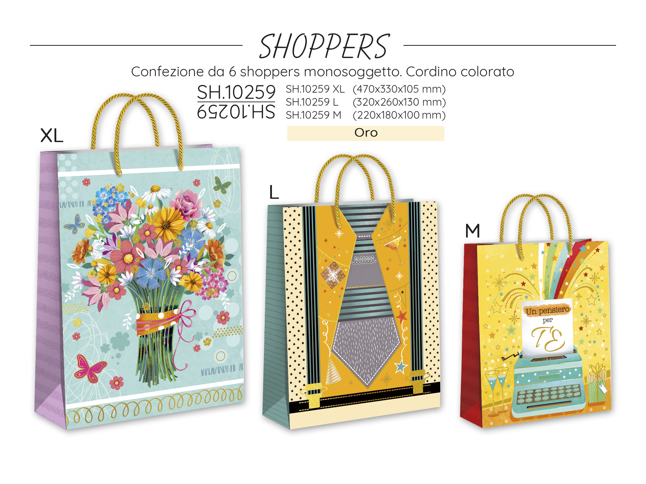 SH.10259 SHOPPER COMPLEANNO - immagine 1