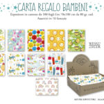 CARTA REGALO IN FOGLI BAMBINI