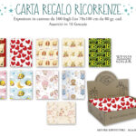 CARTA REGALO IN FOGLI RICORRENZE